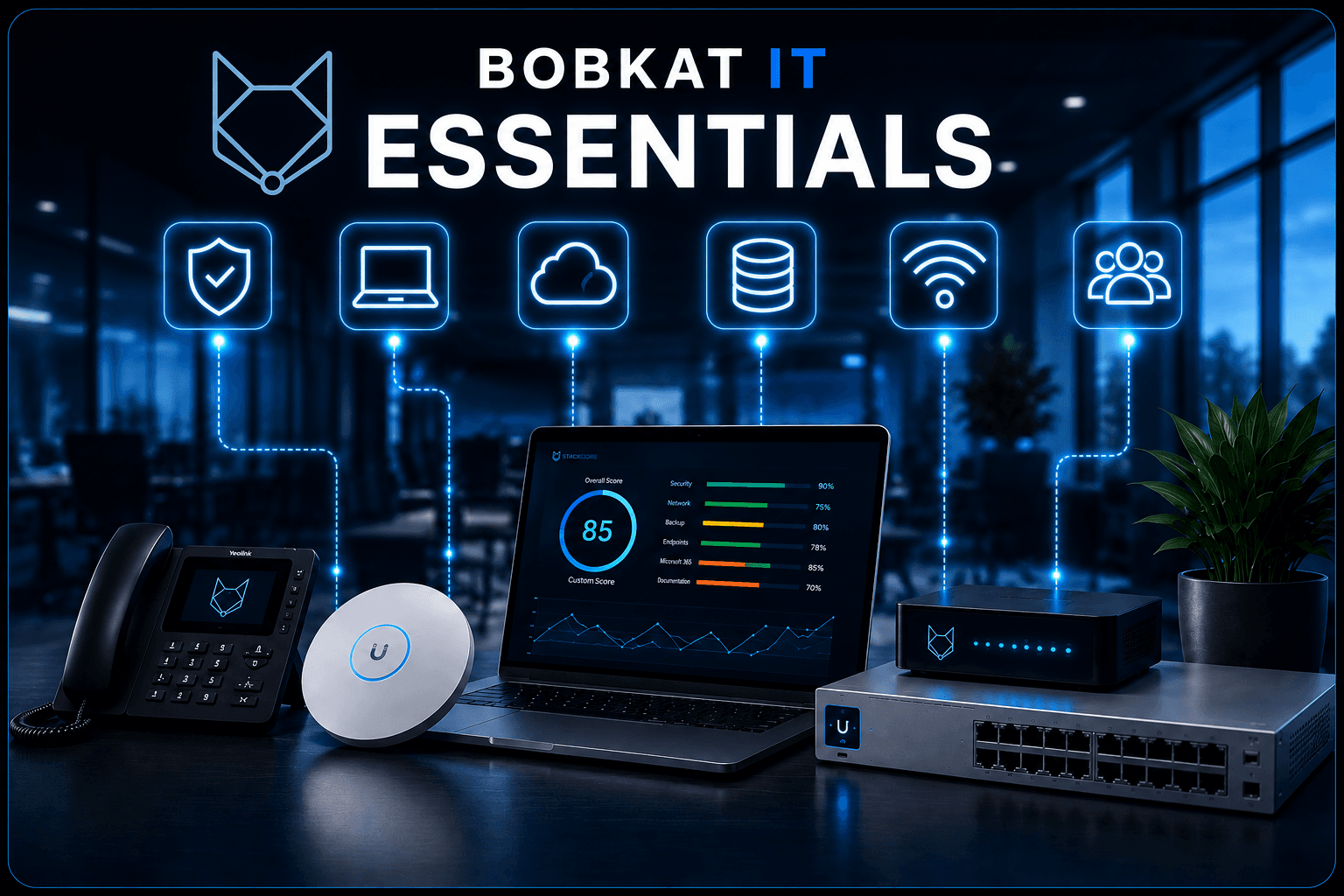 Bobkat Essentials secure technology solution for small businesses